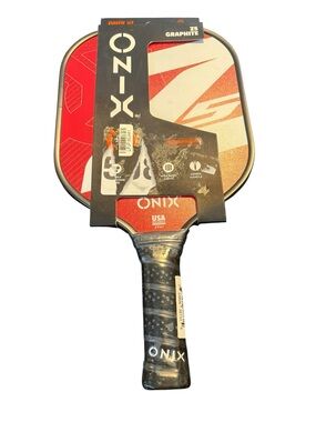 Onix 15.5'' Z5 Wide Body Pickleball Paddle - Red: Stiff Graphite Racquet NEW